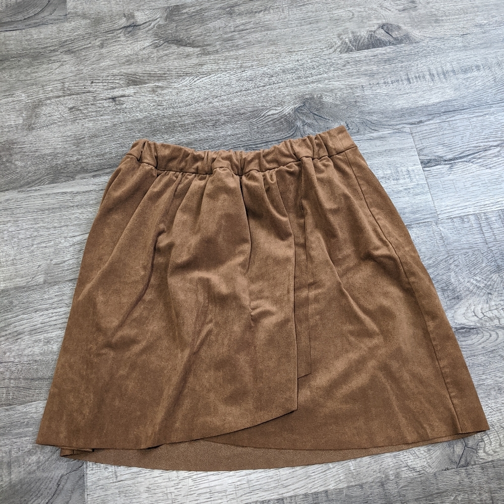 Wilfred Free Suede Wrap Skirt